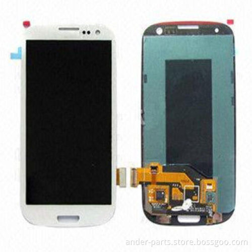 Mobile Phone LCDs for Samsung Galaxy S3 i9300, with Frame